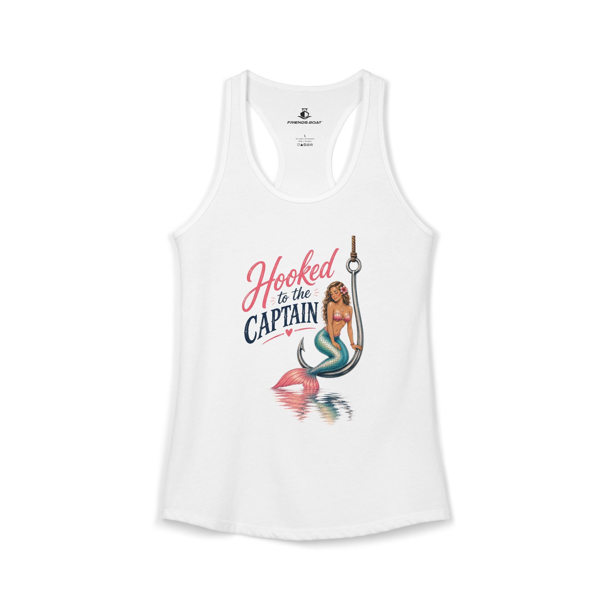 Hooked to the Captain: Racerback Tank