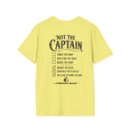 Not the Captain Checklist T-Shirt