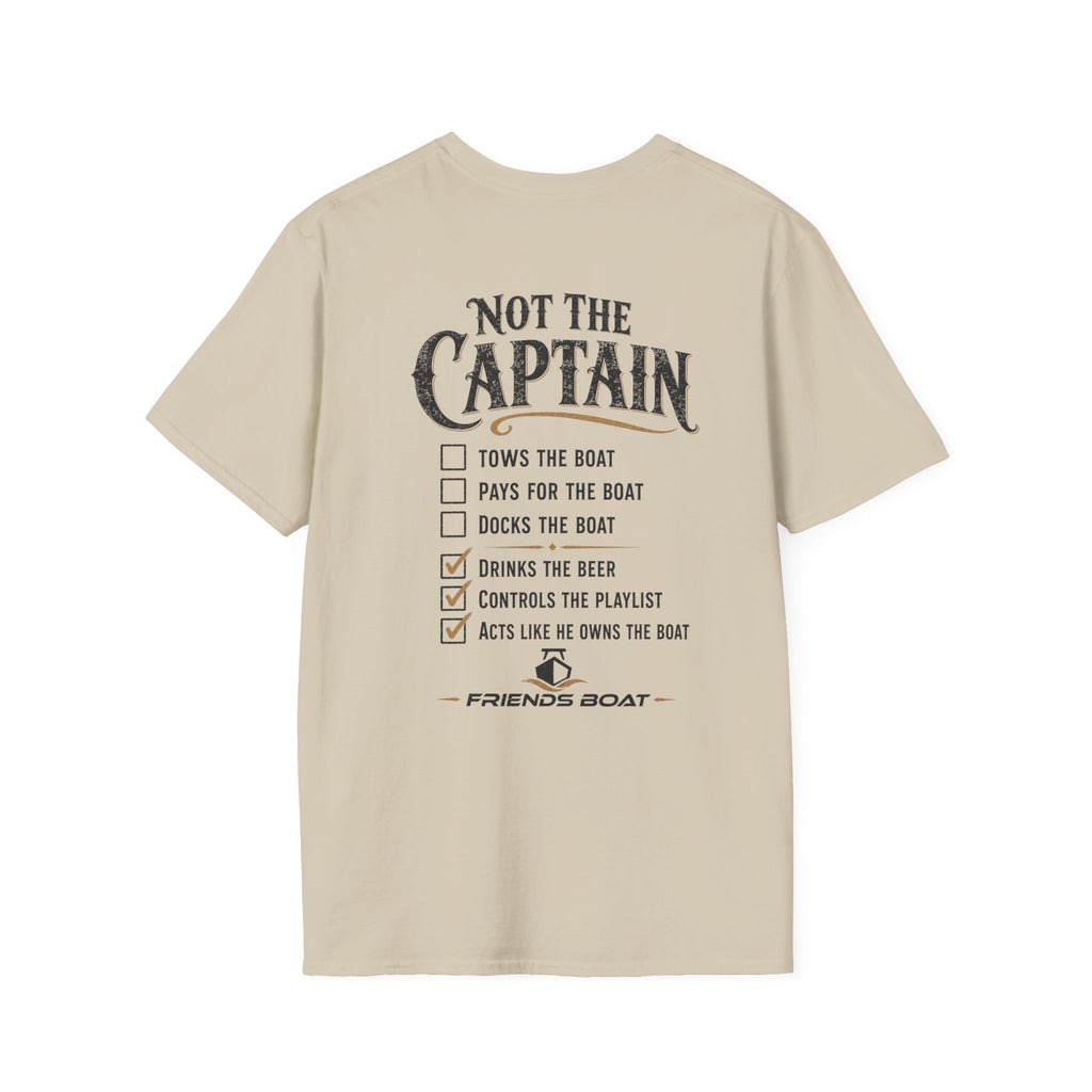 Not the Captain Checklist T-Shirt