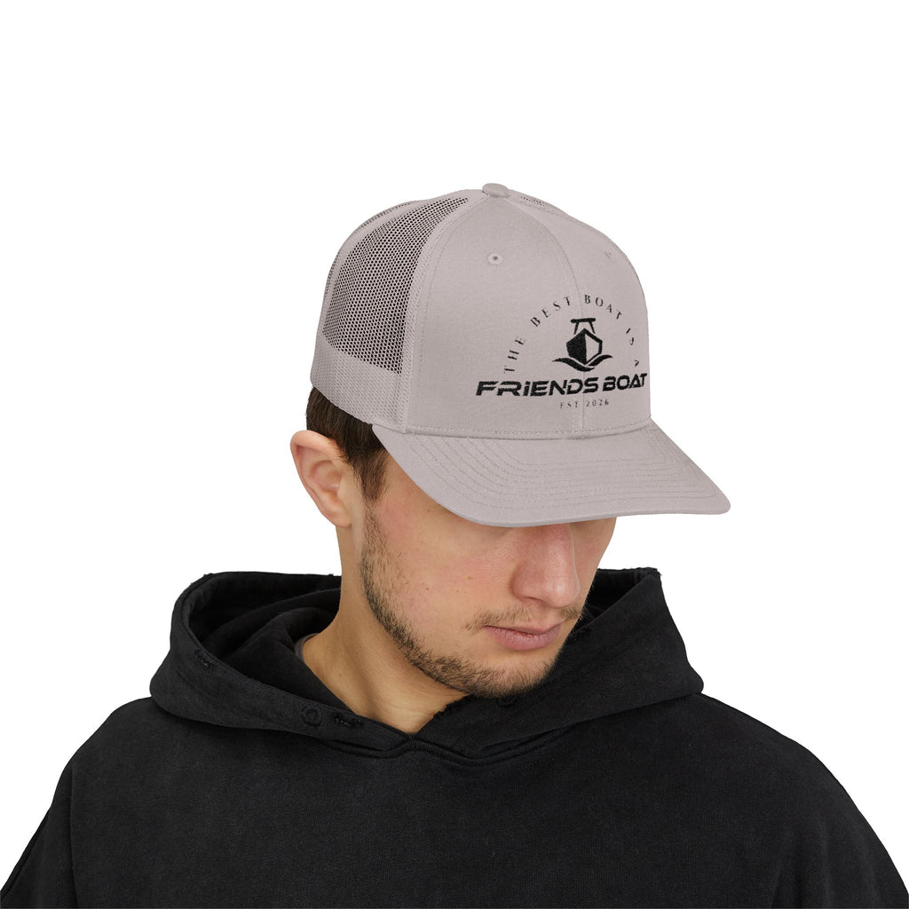 Trucker Cap: The Best Boat is a...