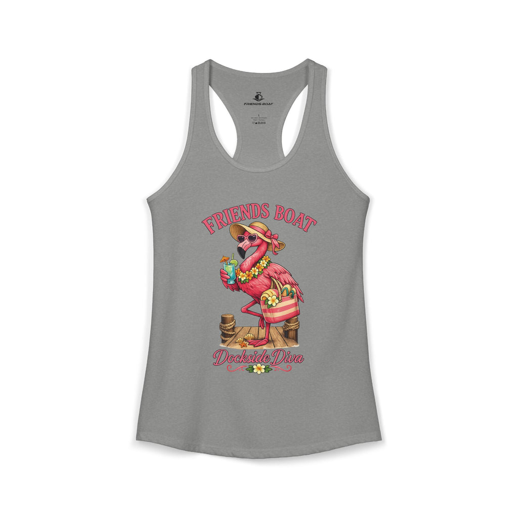 Dockside Diva: Racerback Tank