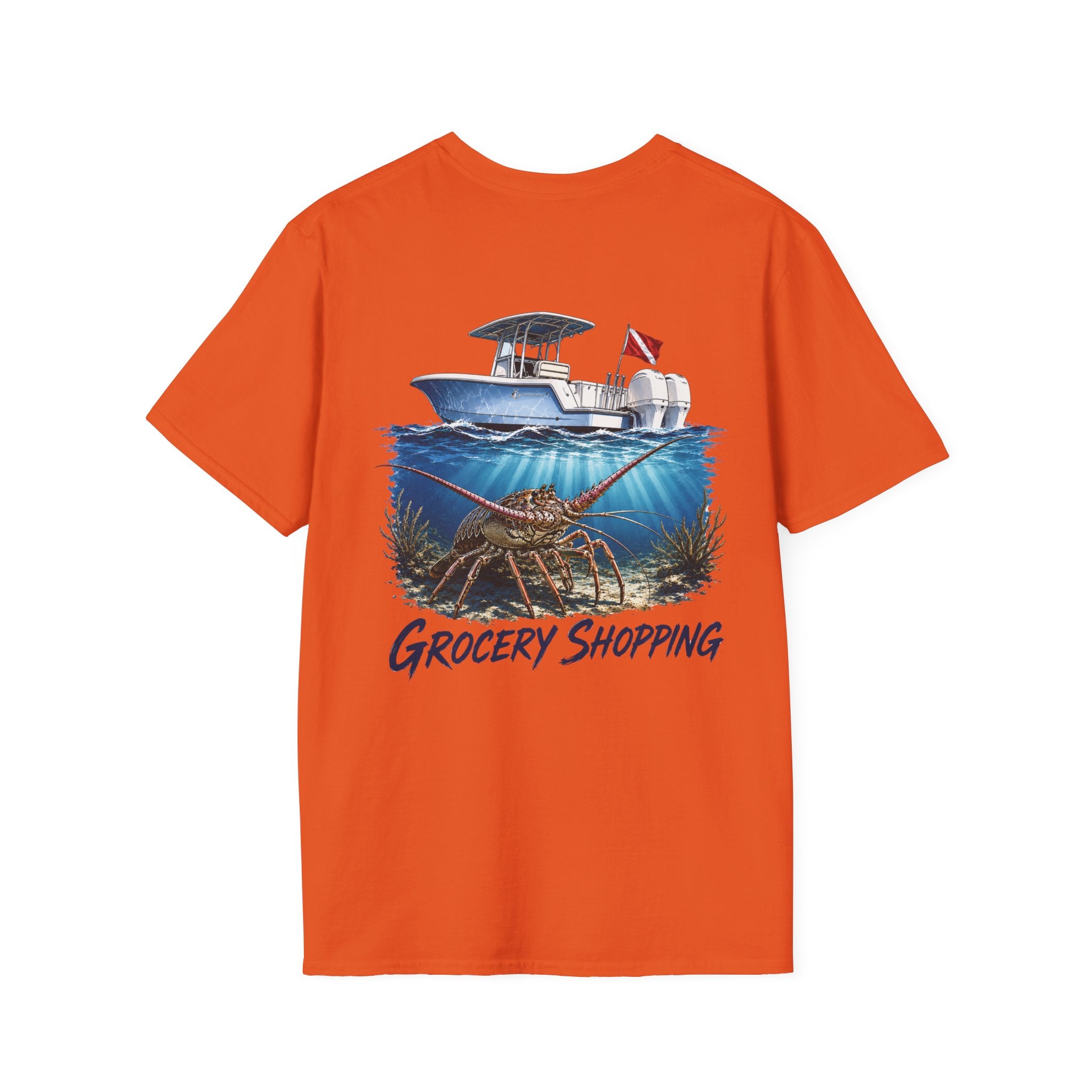 Grocery Shopping: Lobster T-Shirt
