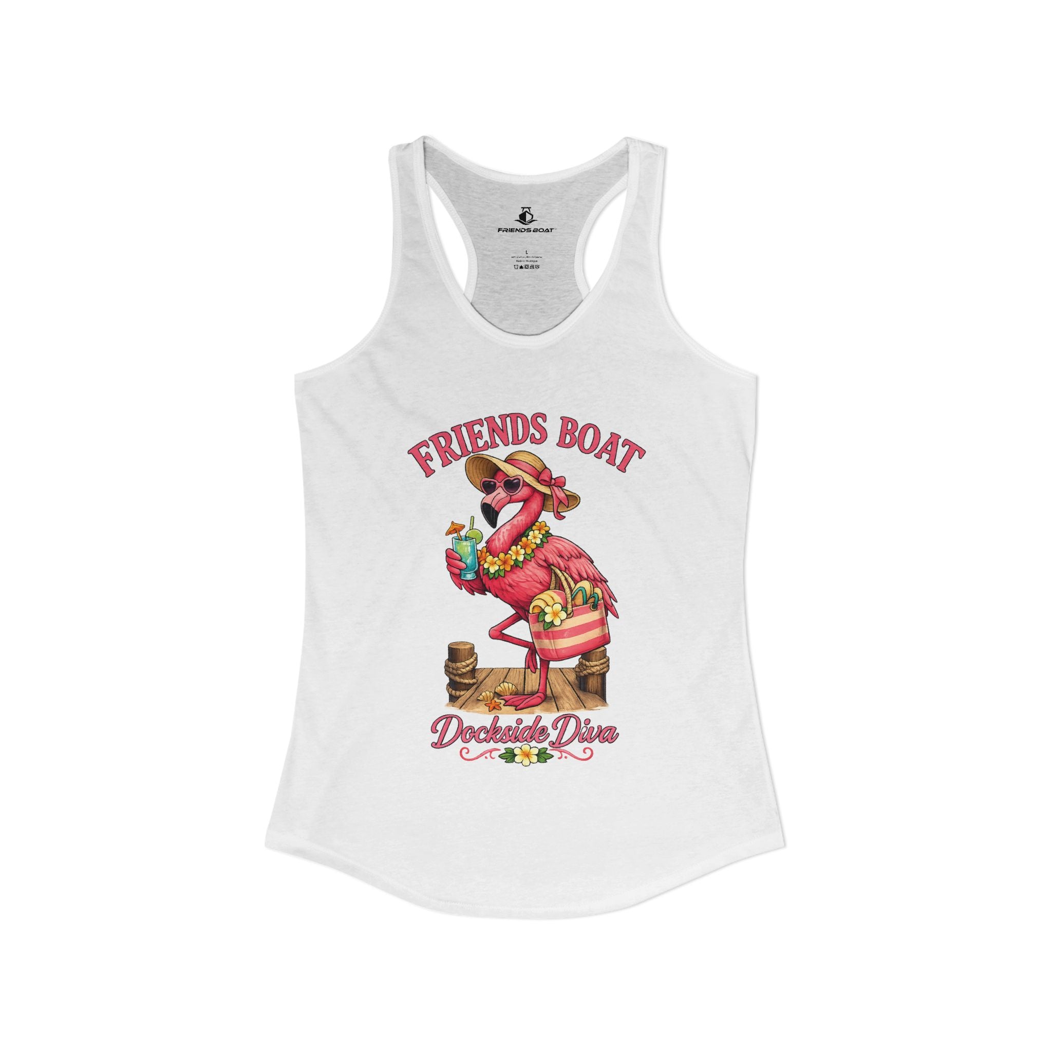 Dockside Diva: Racerback Tank
