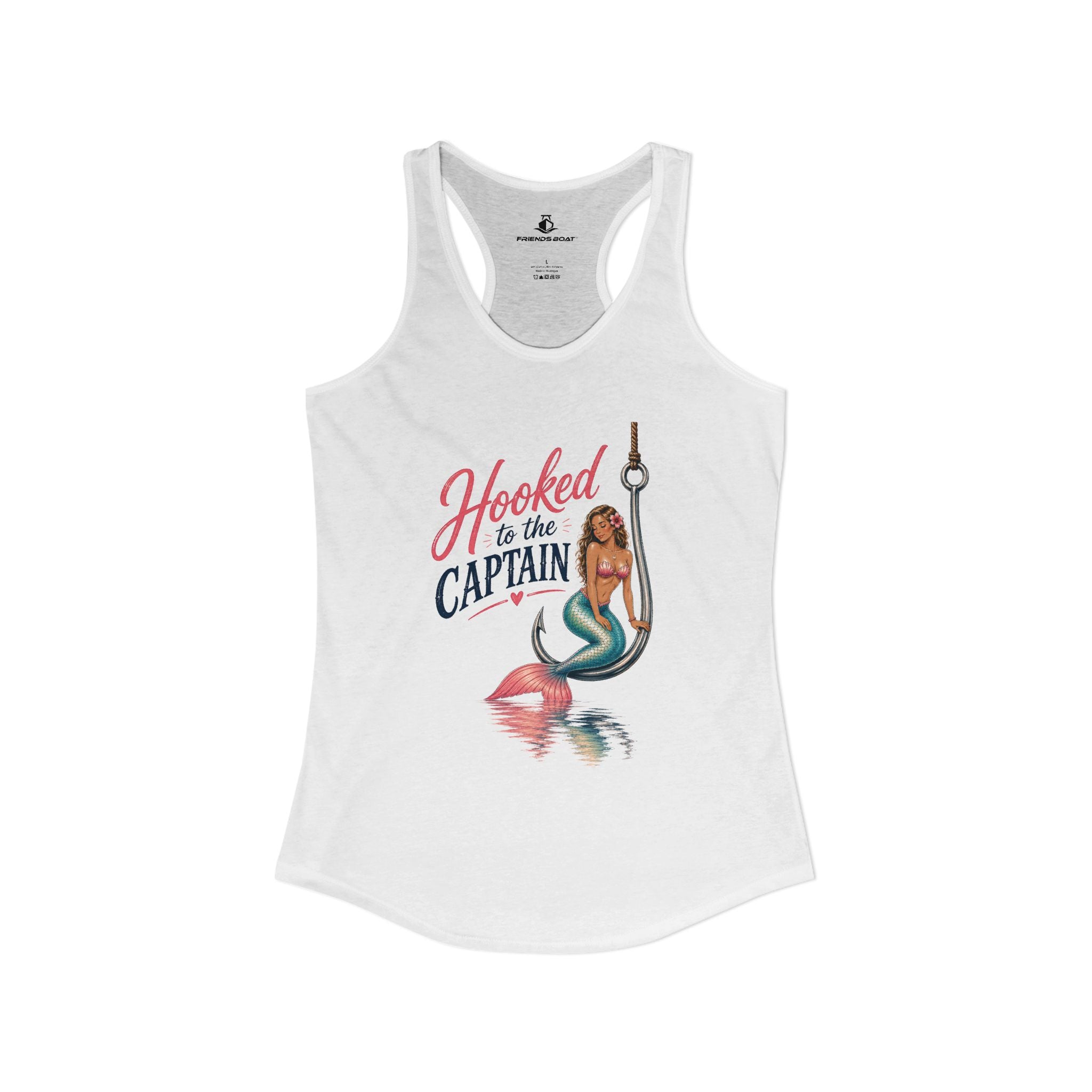 Hooked to the Captain: Racerback Tank