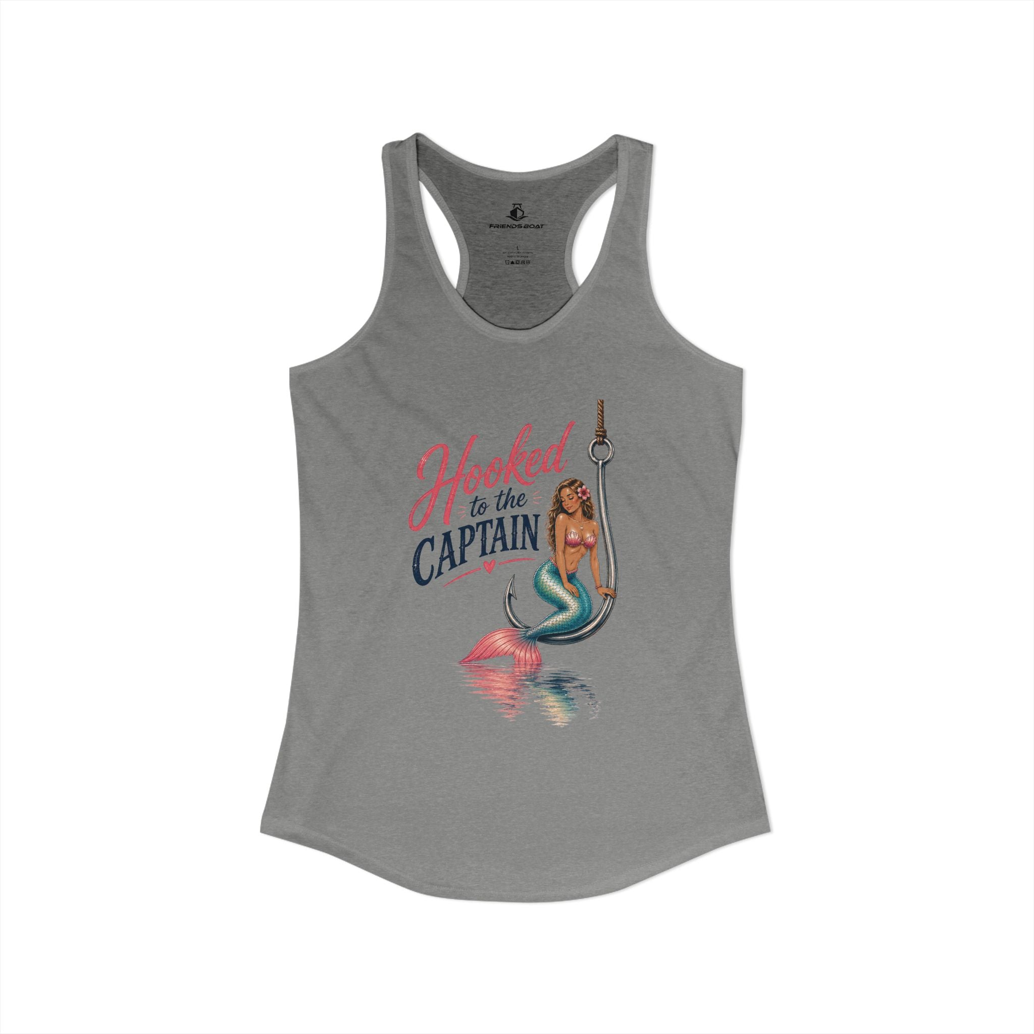 Hooked to the Captain: Racerback Tank