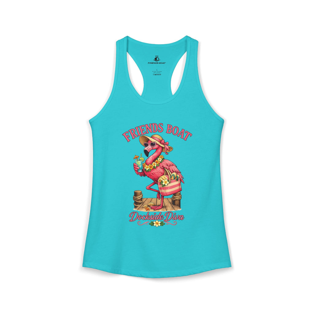 Dockside Diva: Racerback Tank