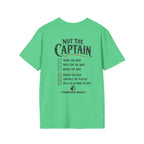 Not the Captain Checklist T-Shirt