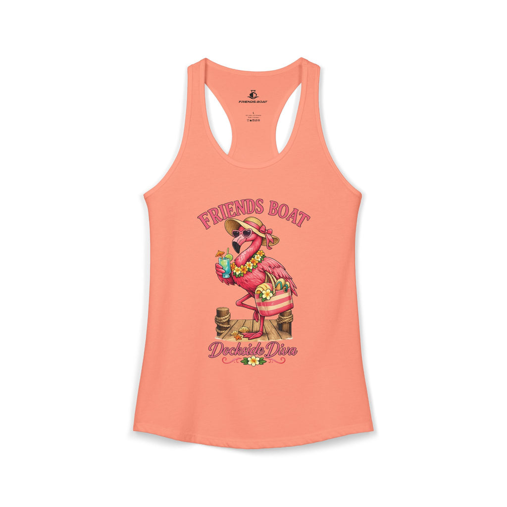 Dockside Diva: Racerback Tank