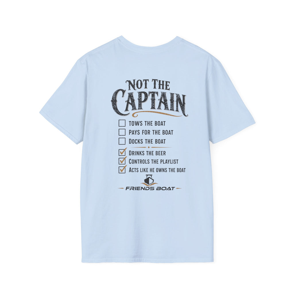 Not the Captain Checklist T-Shirt