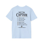 Not the Captain Checklist T-Shirt