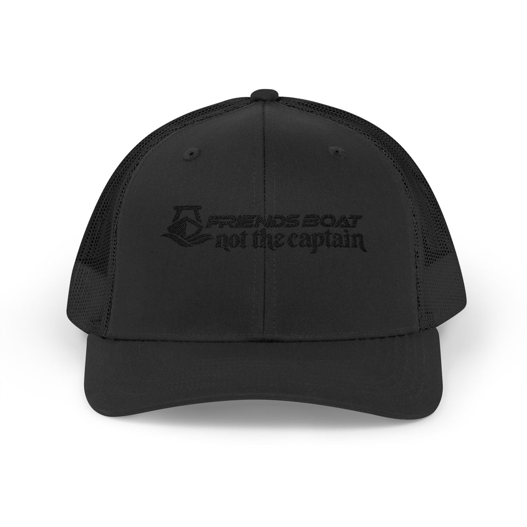 Trucker Cap: The Logo (black out)