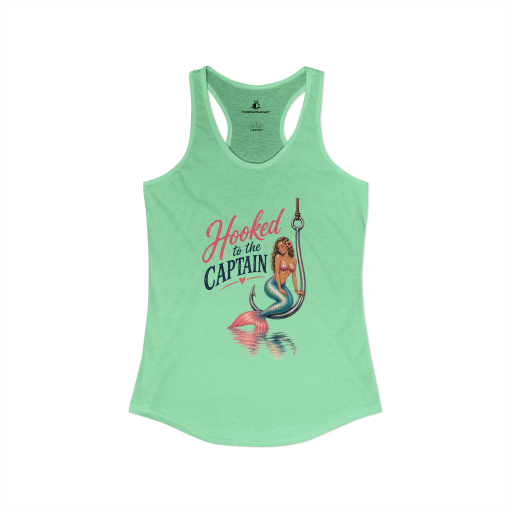 Hooked to the Captain: Racerback Tank