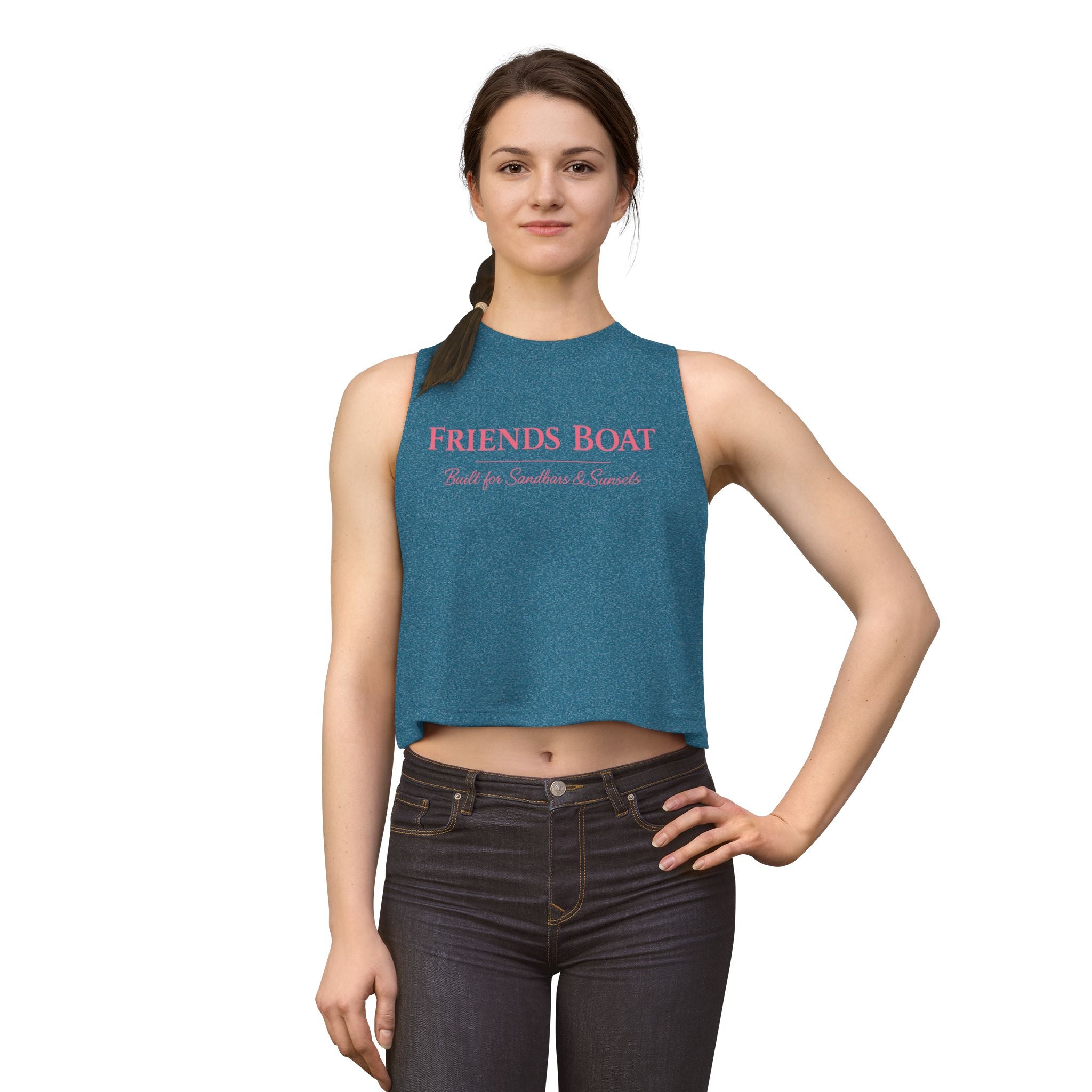 Built For Sandbars & Sunsets: Crop Top