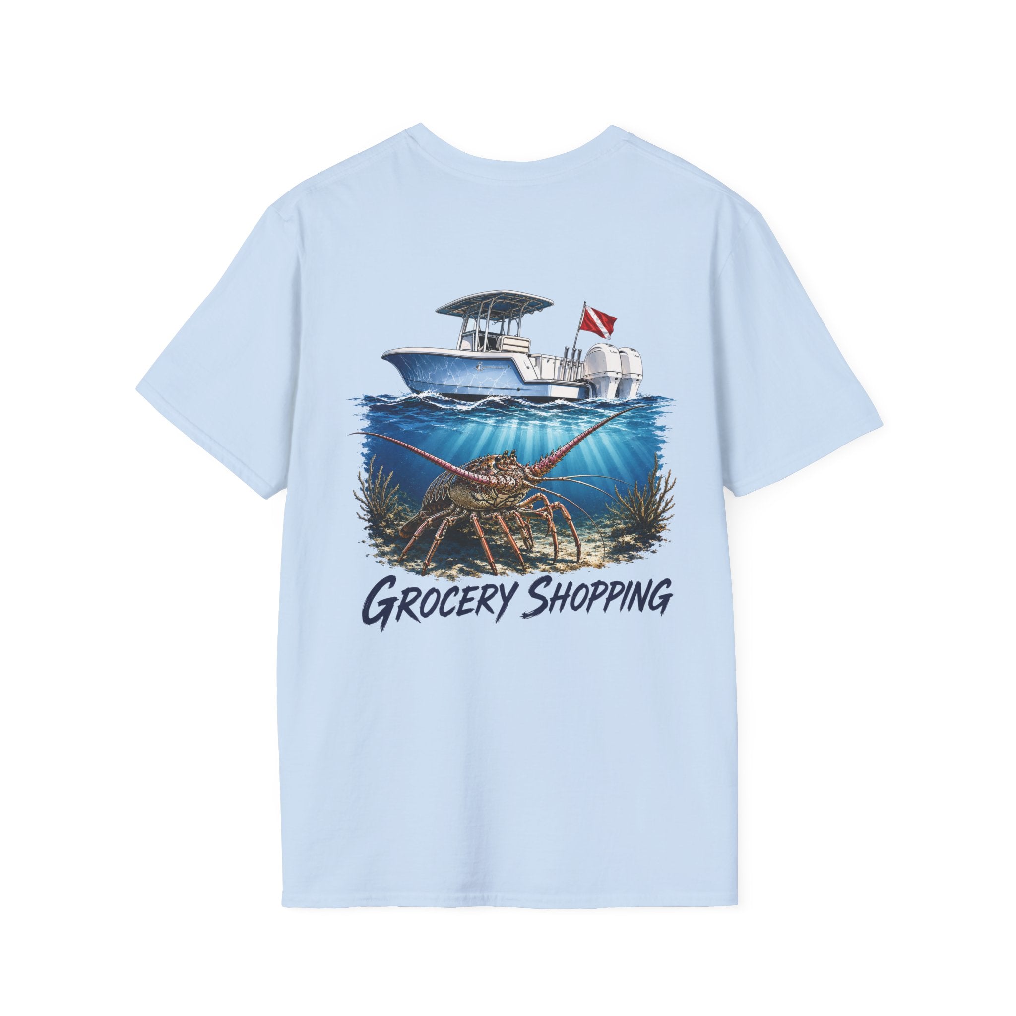 Grocery Shopping: Lobster T-Shirt