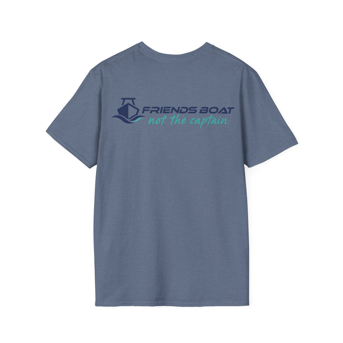 Friends Boat - not the captain - logo T-Shirt