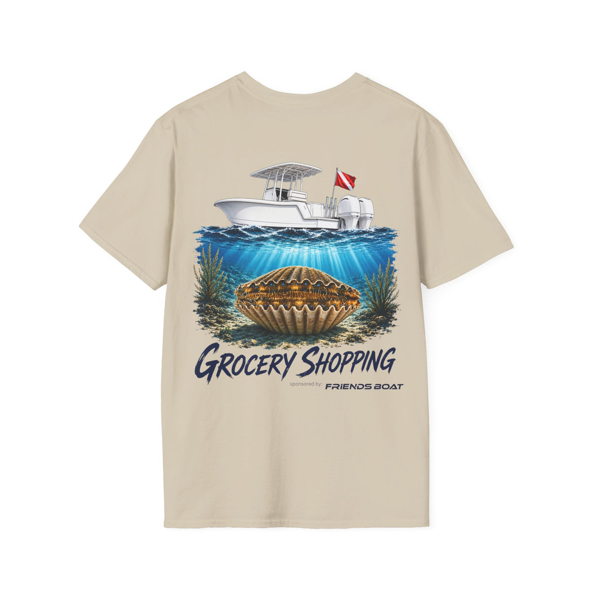 Grocery Shopping - Scallop Season T-Shirt