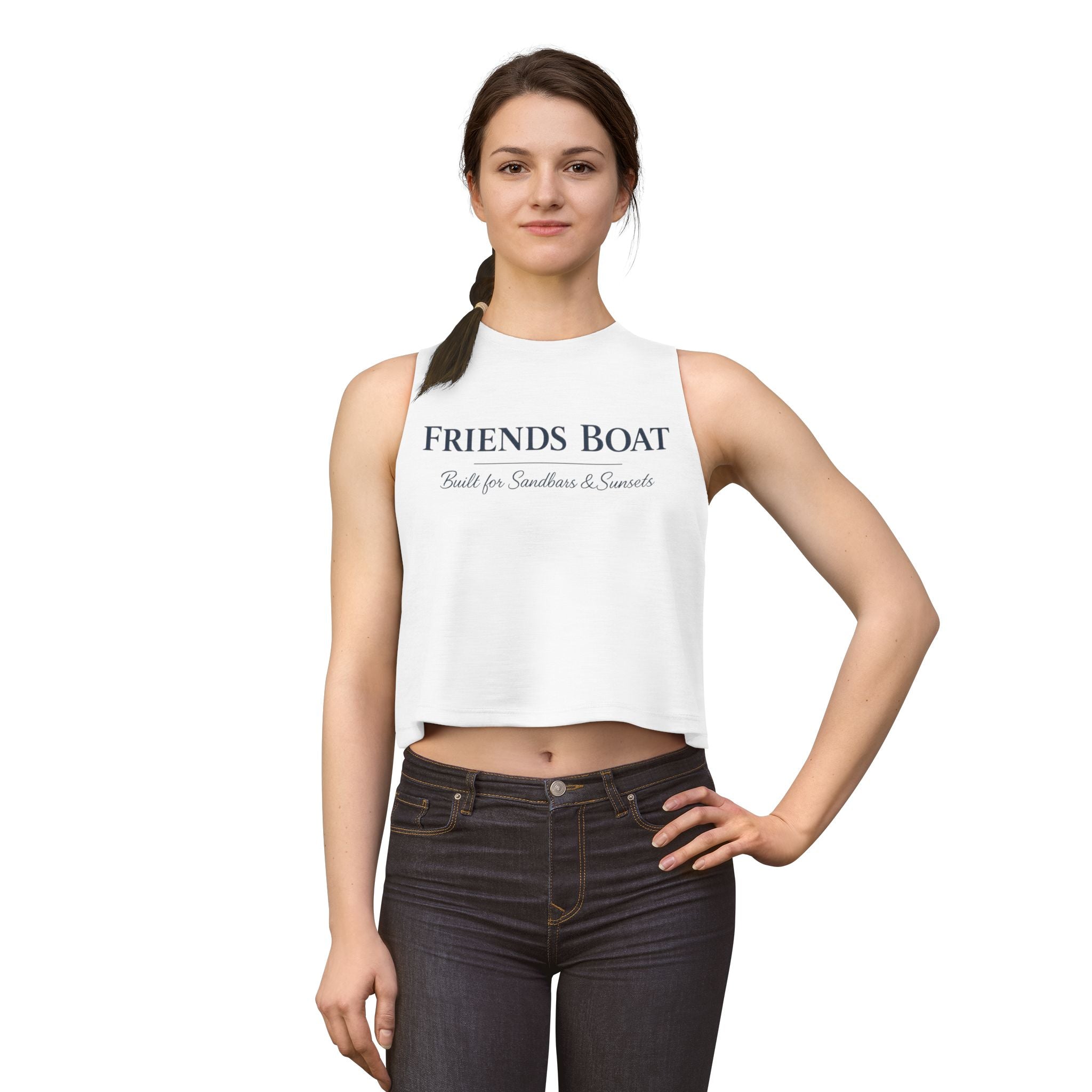 Built For Sandbars & Sunsets: Crop Top