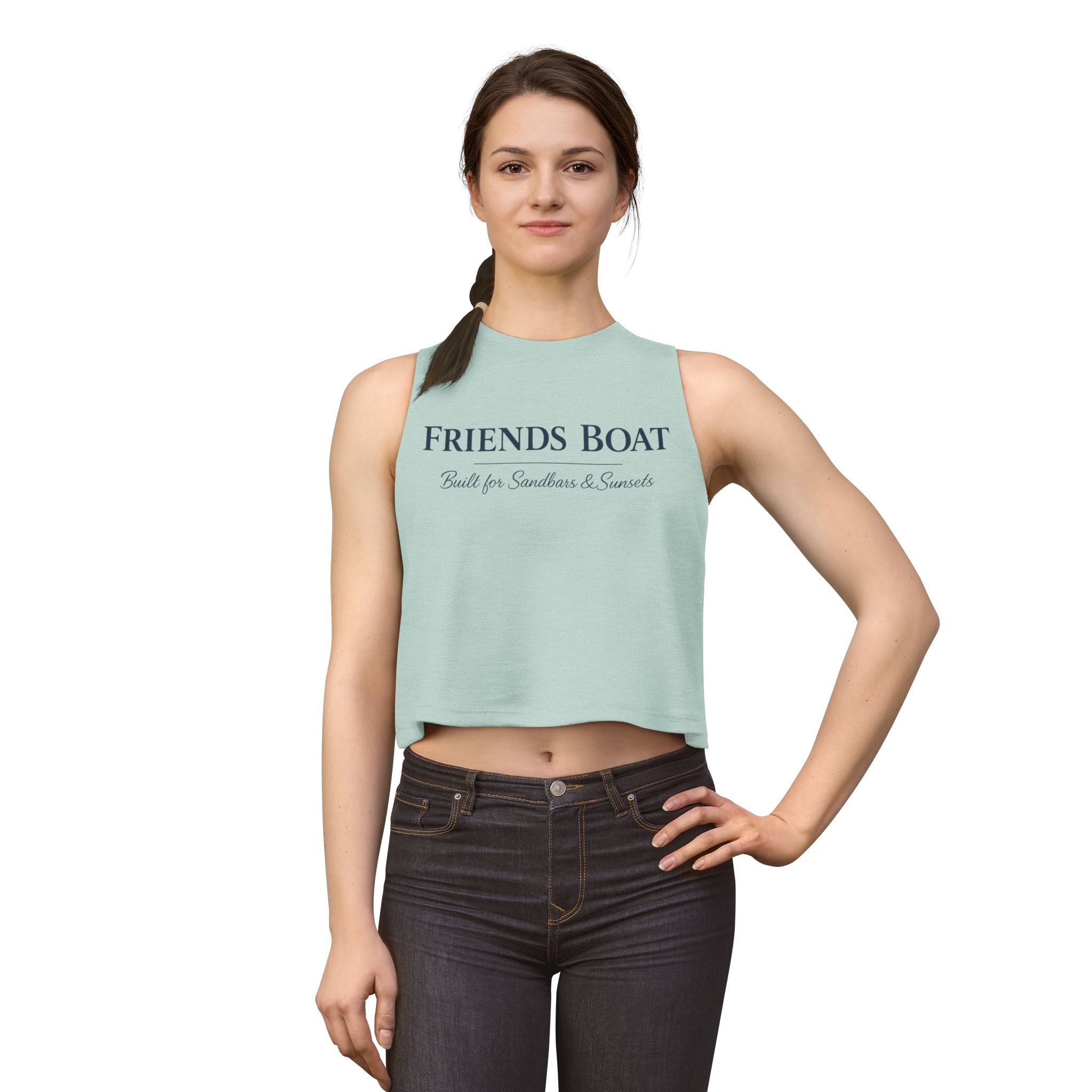Built For Sandbars & Sunsets: Crop Top