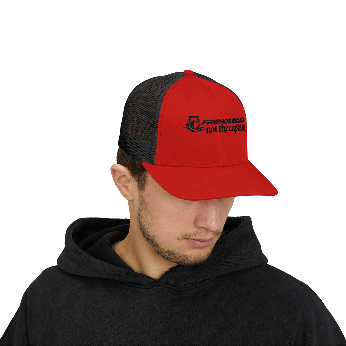 Trucker Cap: The Logo (black out)