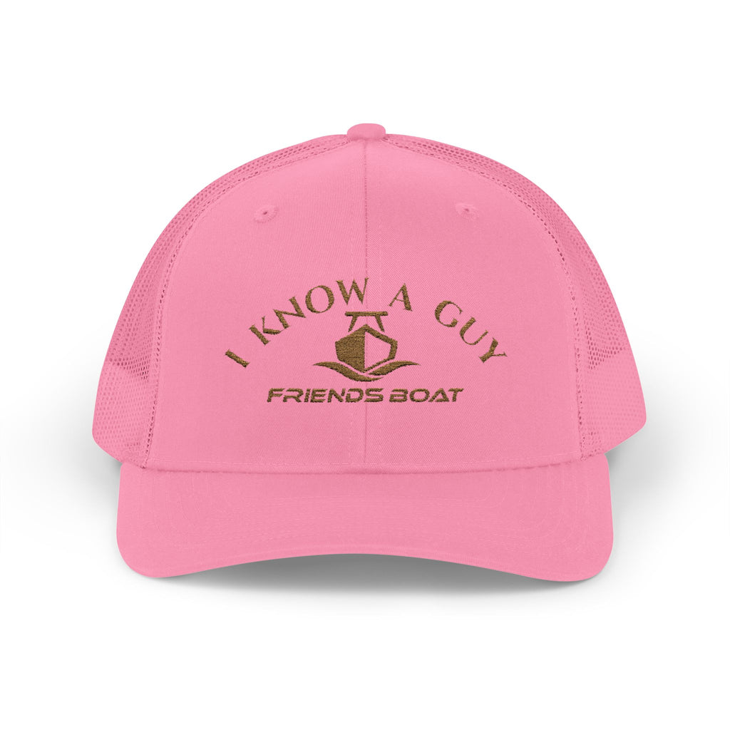 Trucker Cap: I Know a Guy (brown)