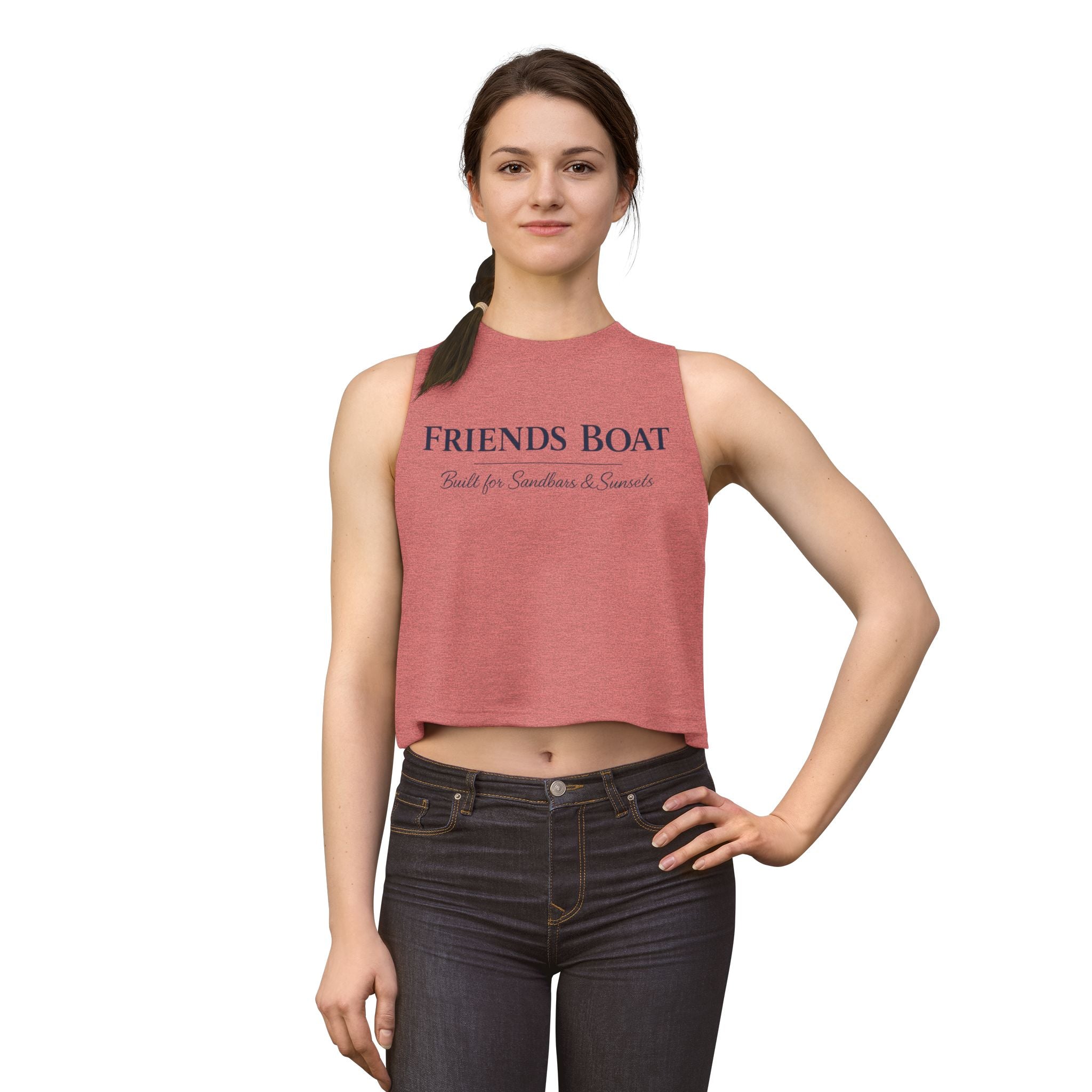 Built For Sandbars & Sunsets: Crop Top