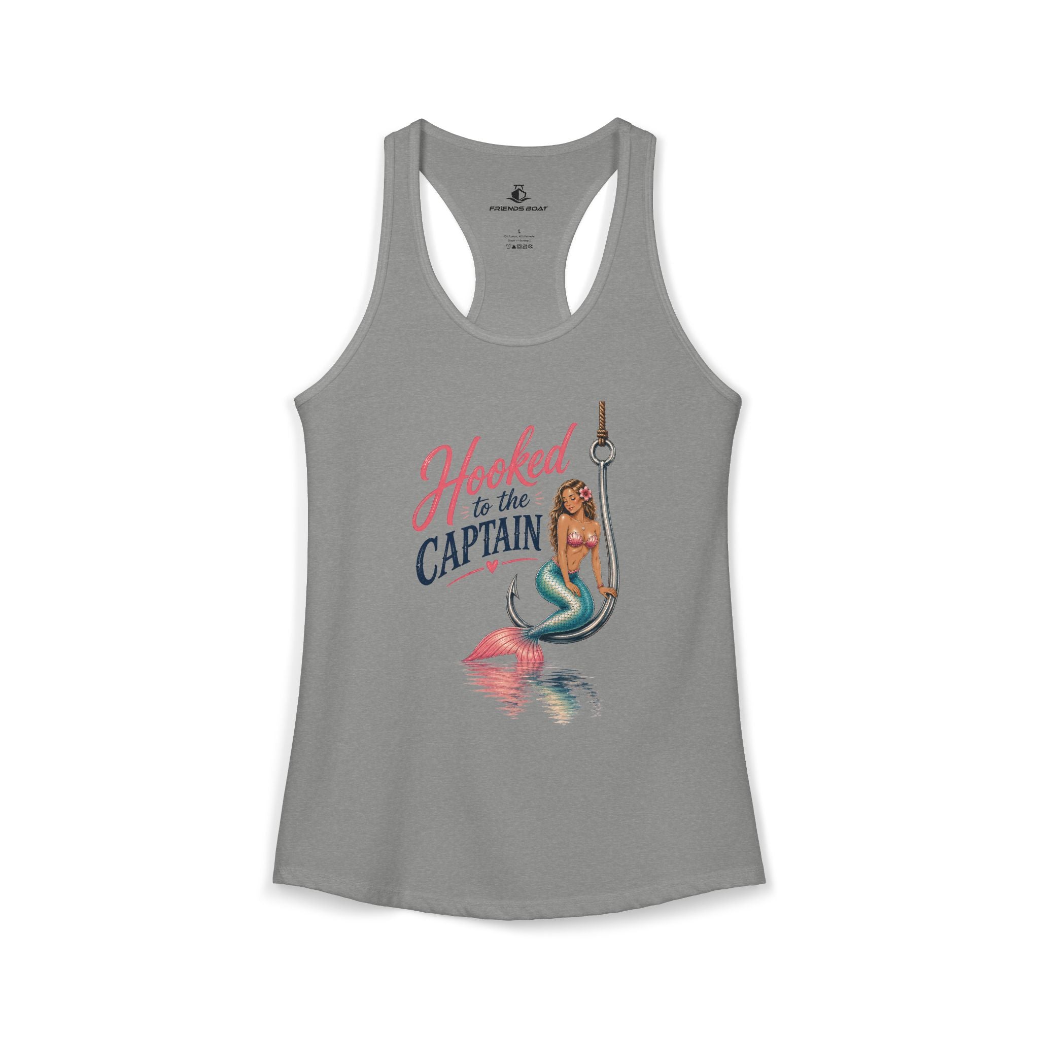 Hooked to the Captain: Racerback Tank