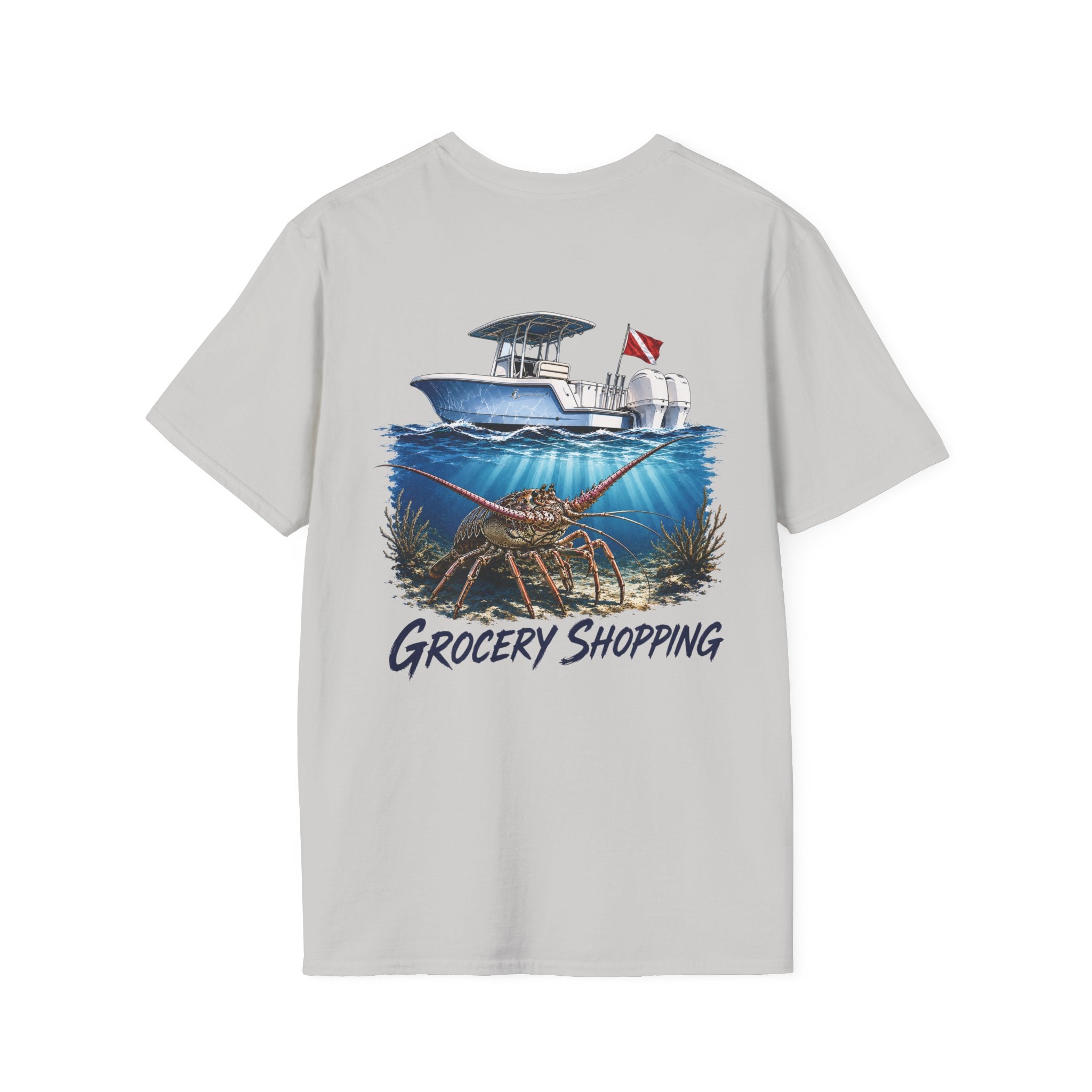 Grocery Shopping: Lobster T-Shirt