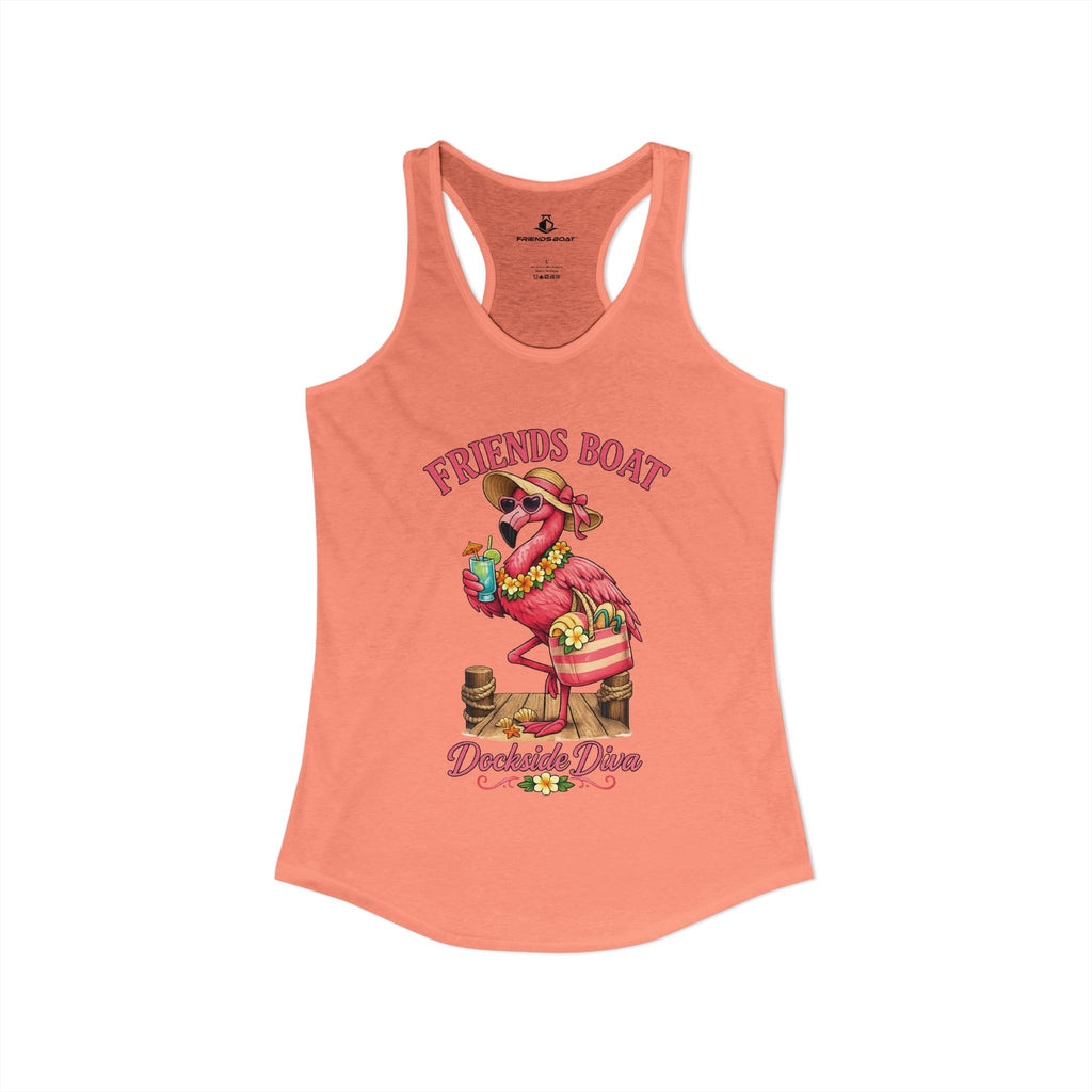 Dockside Diva: Racerback Tank