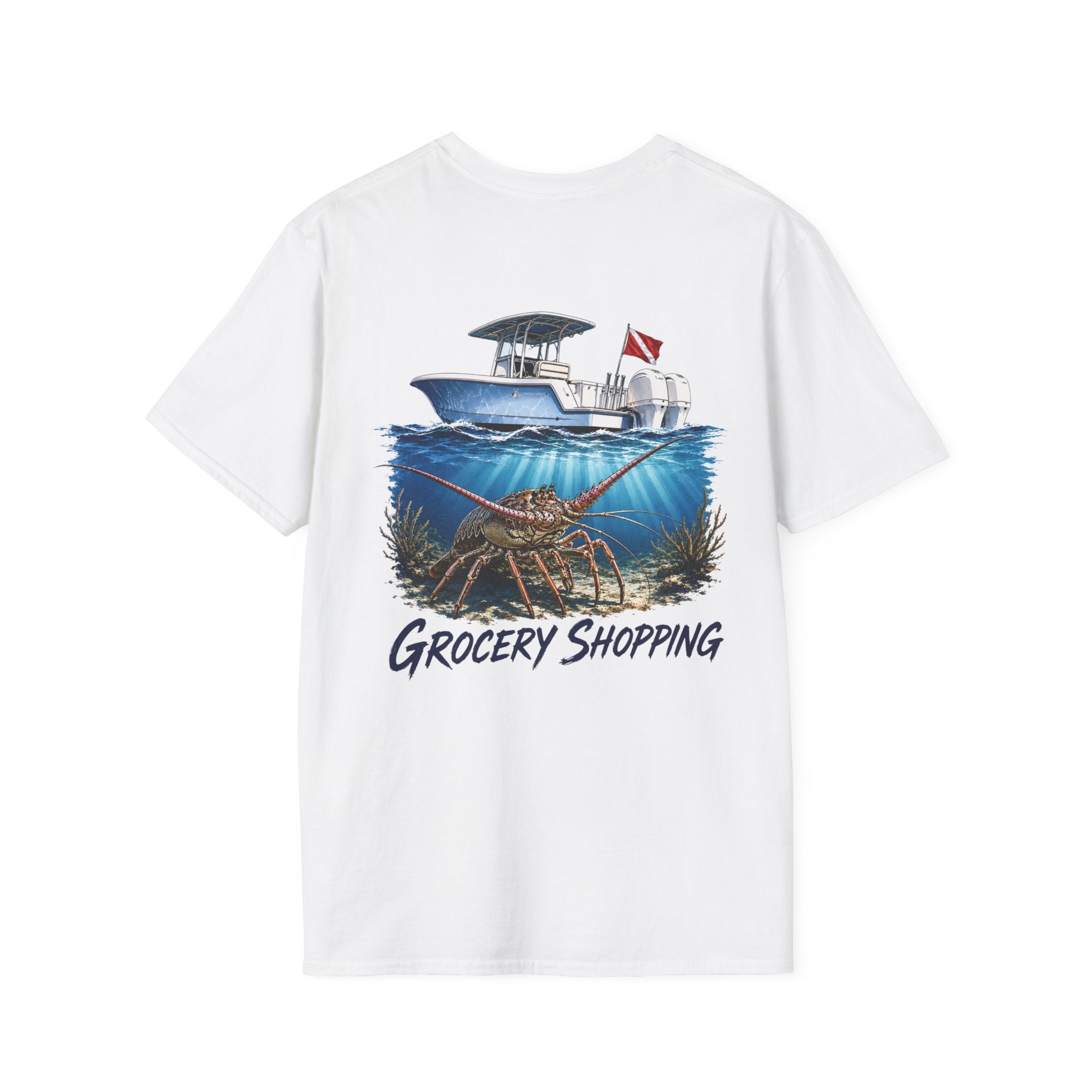 Grocery Shopping: Lobster T-Shirt
