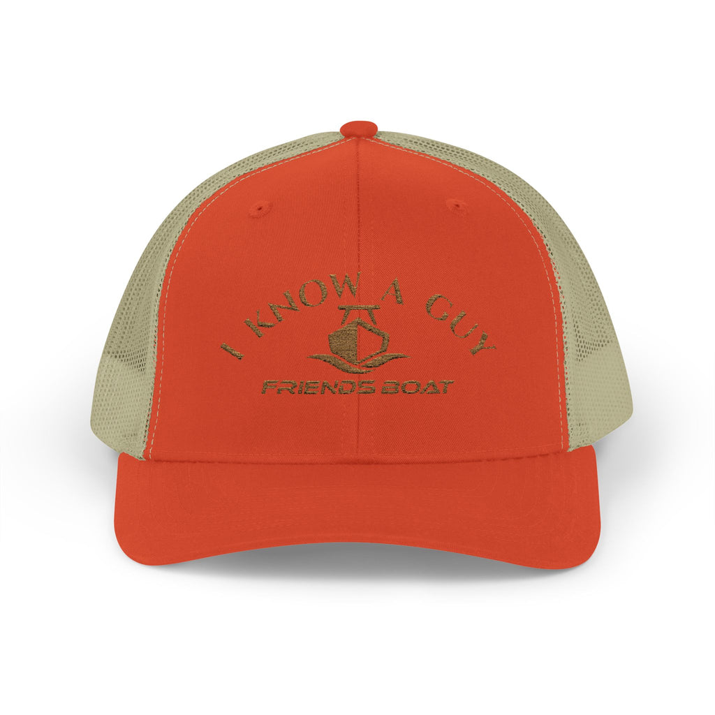 Trucker Cap: I Know a Guy (brown)