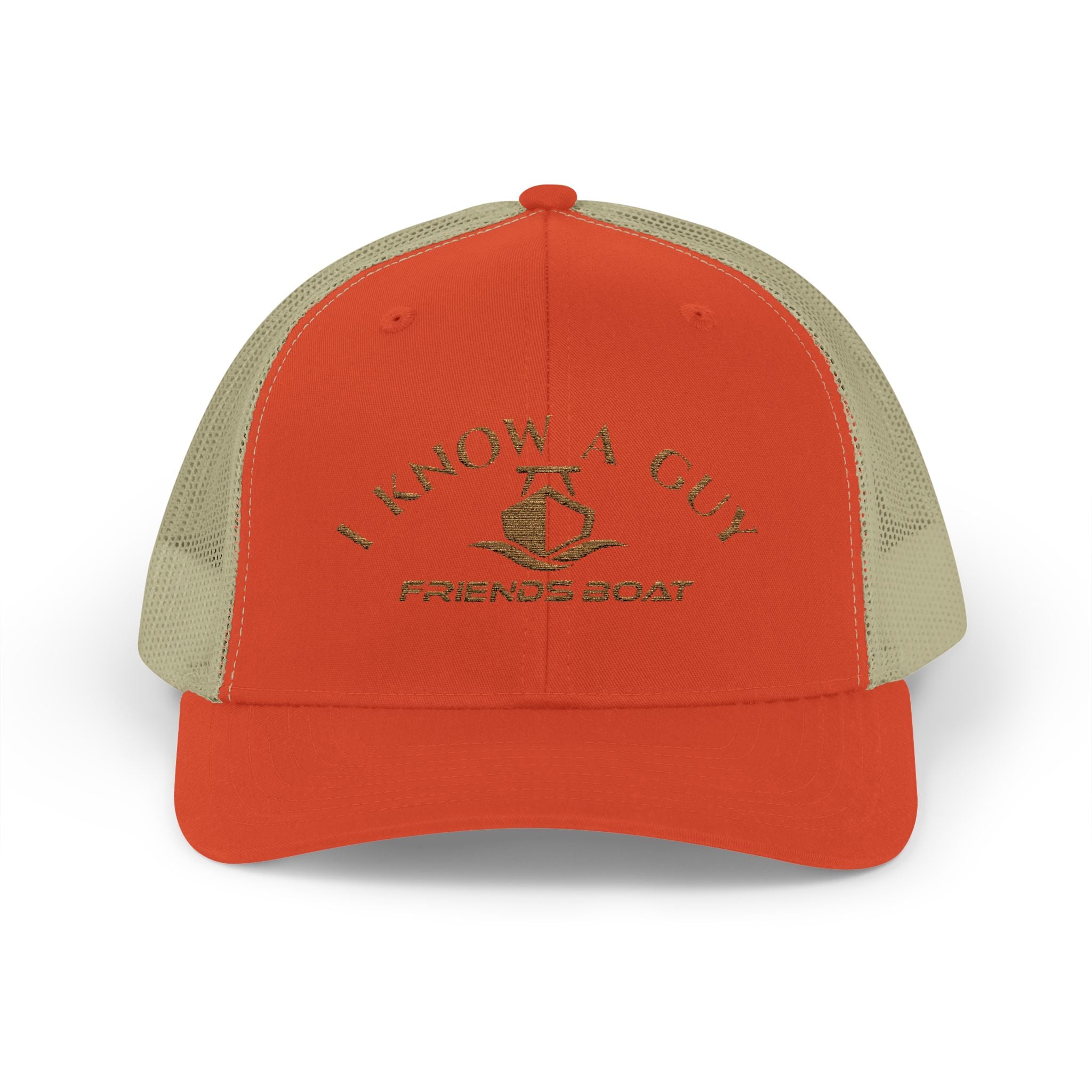 Trucker Cap: I Know a Guy (brown)