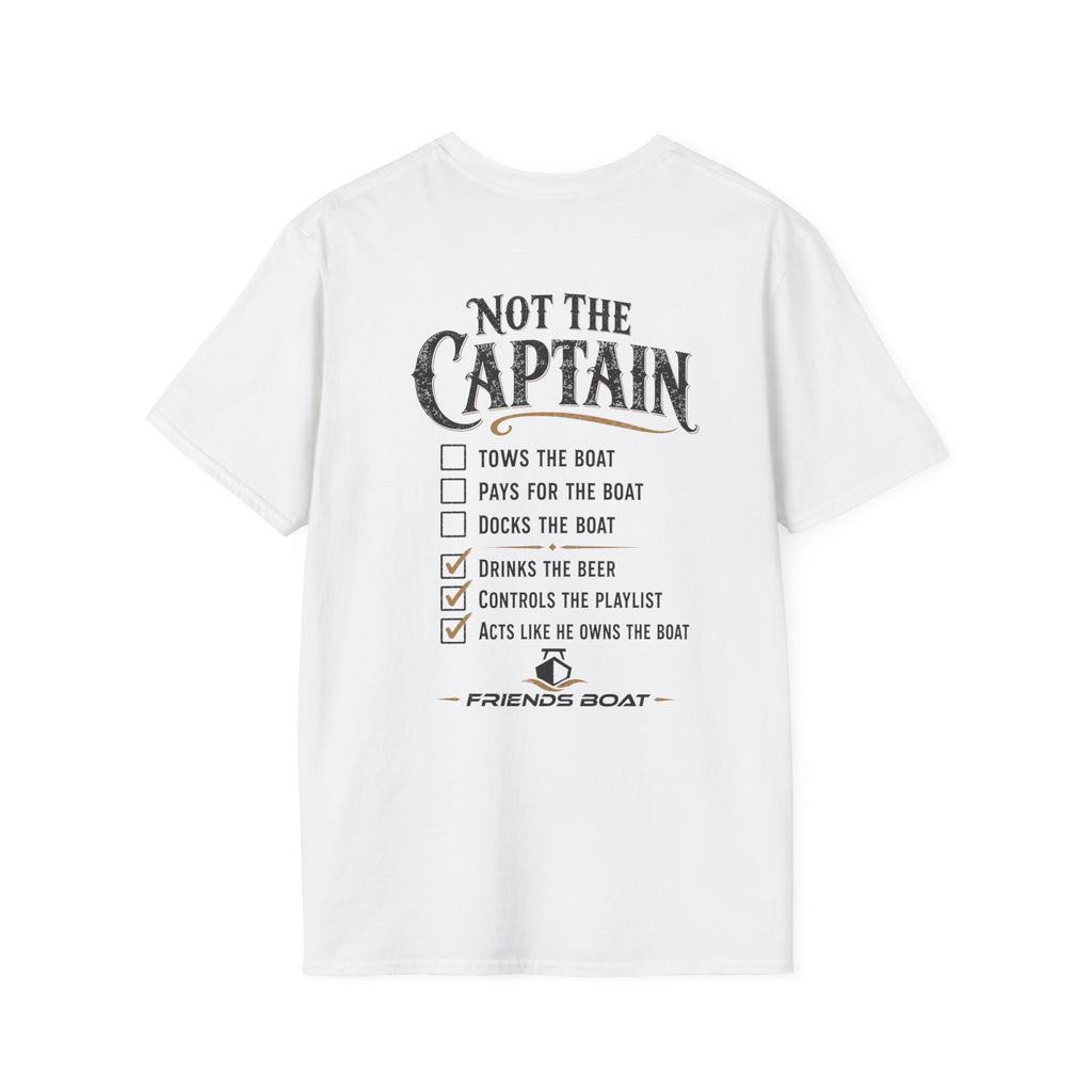 Not the Captain Checklist T-Shirt