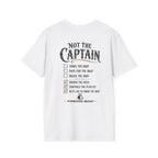 Not the Captain Checklist T-Shirt