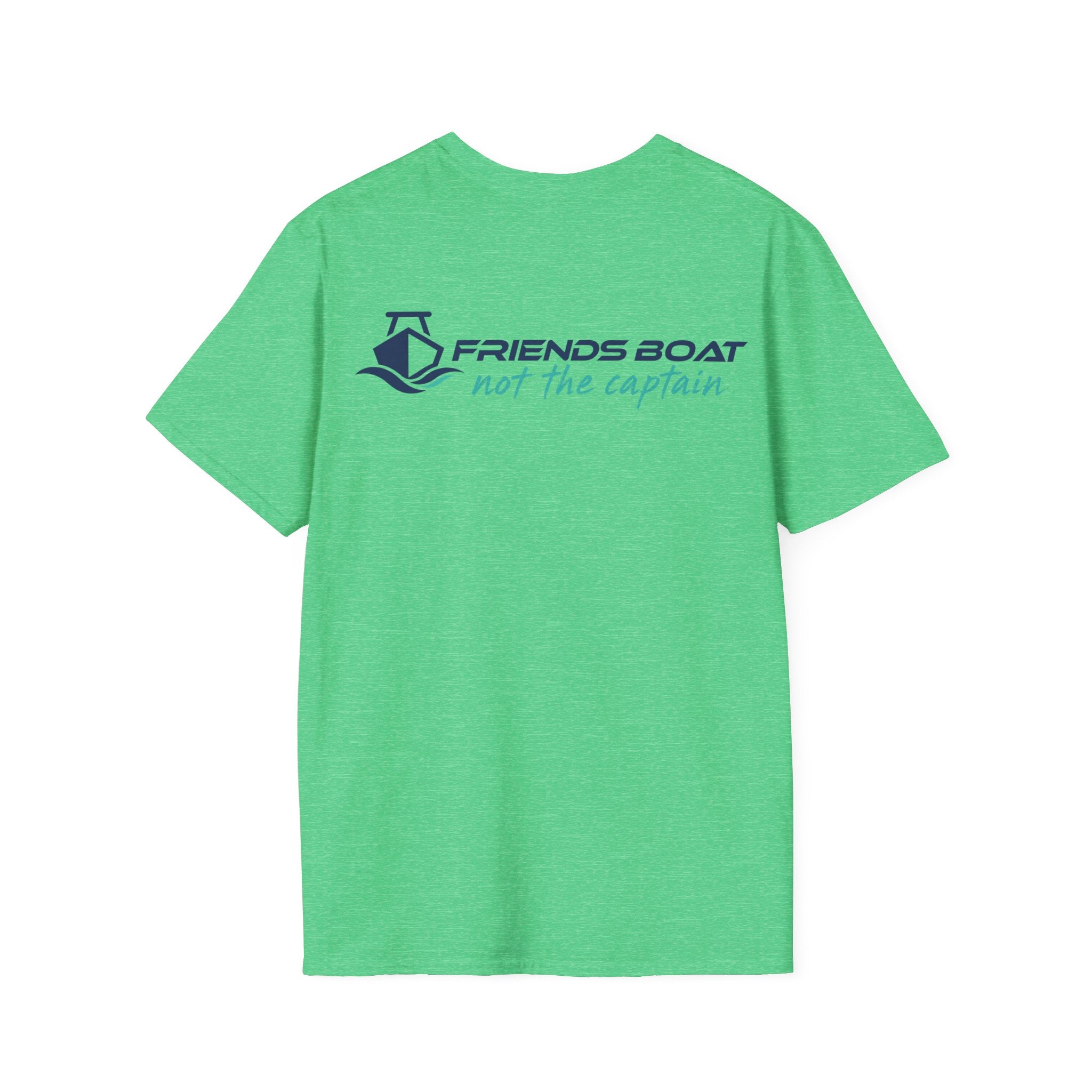 Friends Boat - not the captain - logo T-Shirt