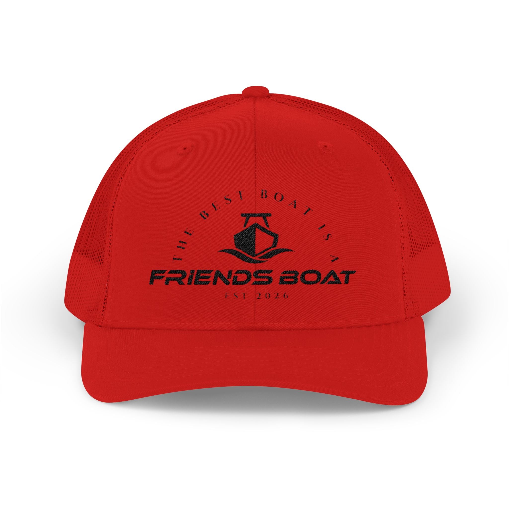 Trucker Cap: The Best Boat is a...
