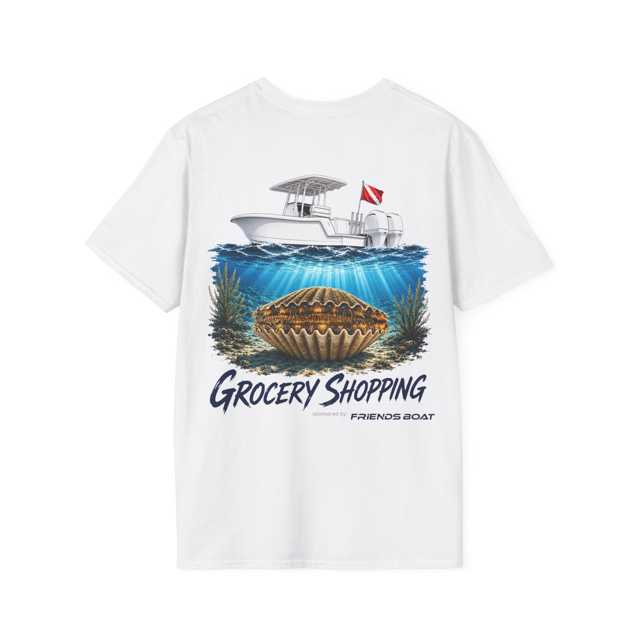 Grocery Shopping - Scallop Season T-Shirt