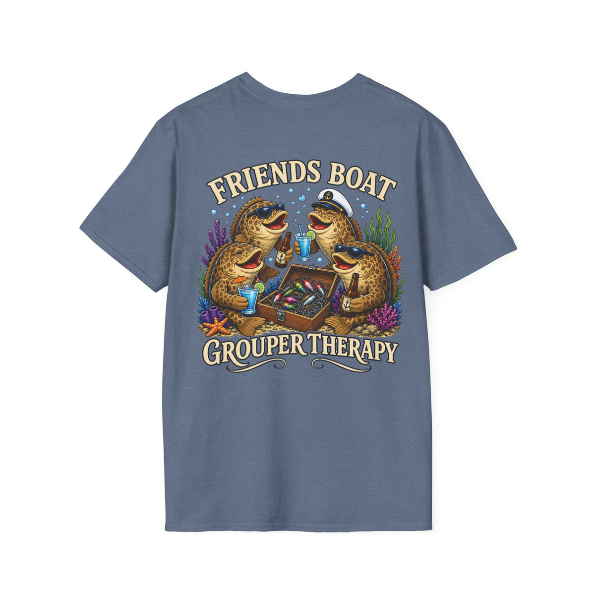 Grouper Therapy T-Shirt