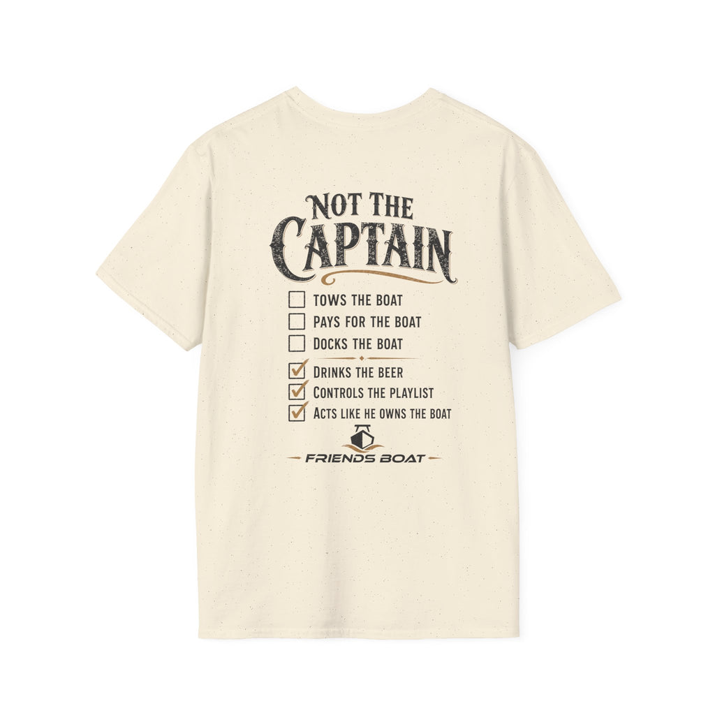 Not the Captain Checklist T-Shirt