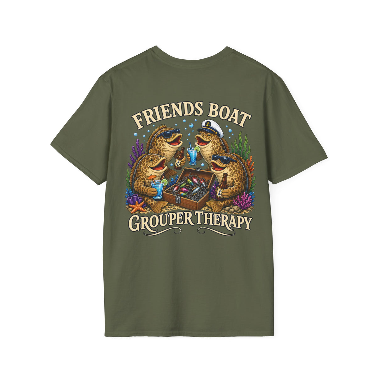 Grouper Therapy T-Shirt