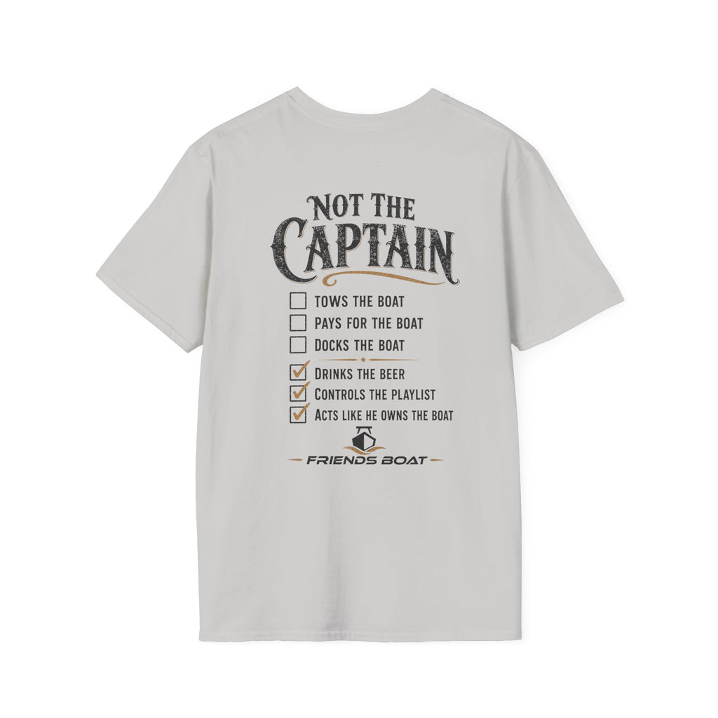 Not the Captain Checklist T-Shirt