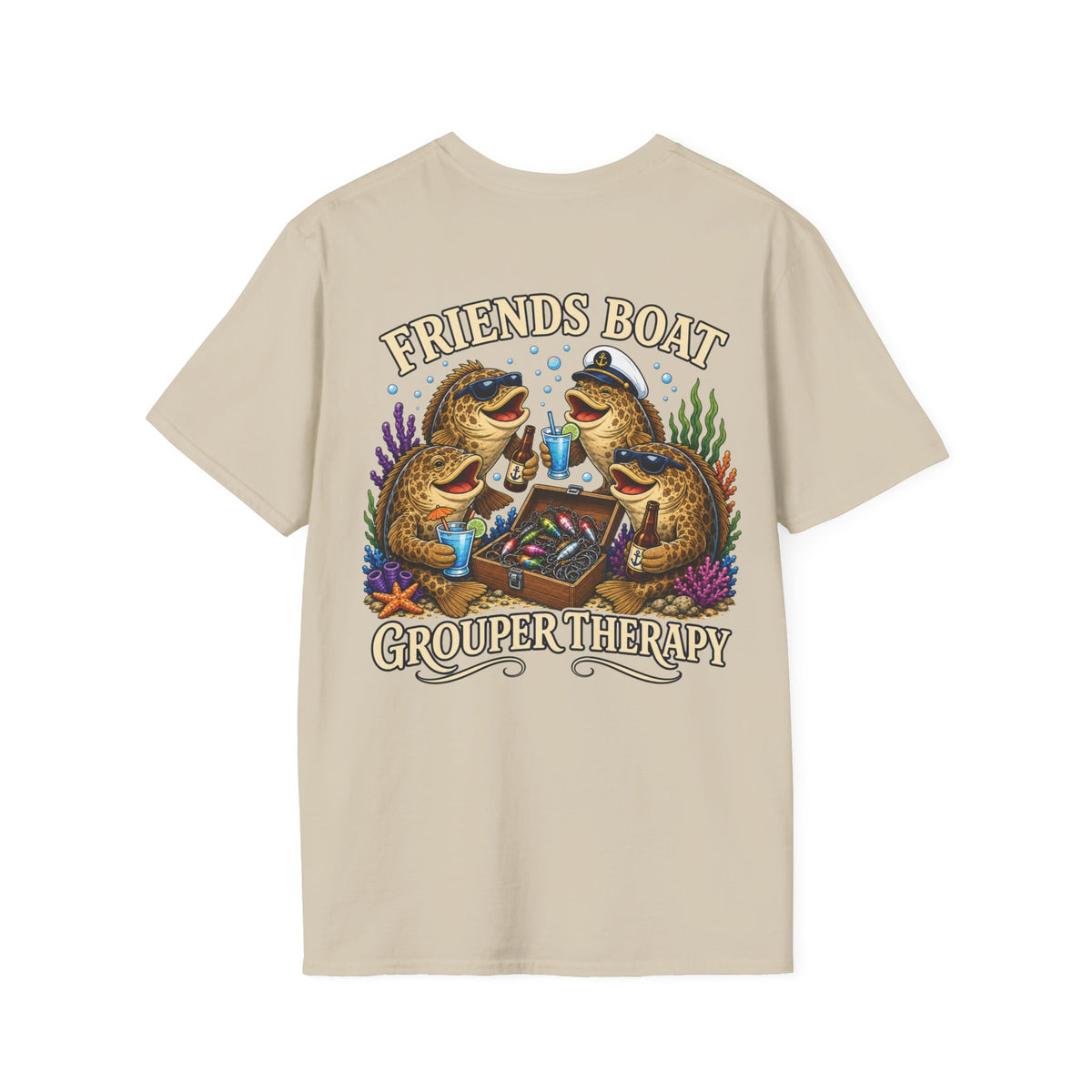 Grouper Therapy T-Shirt