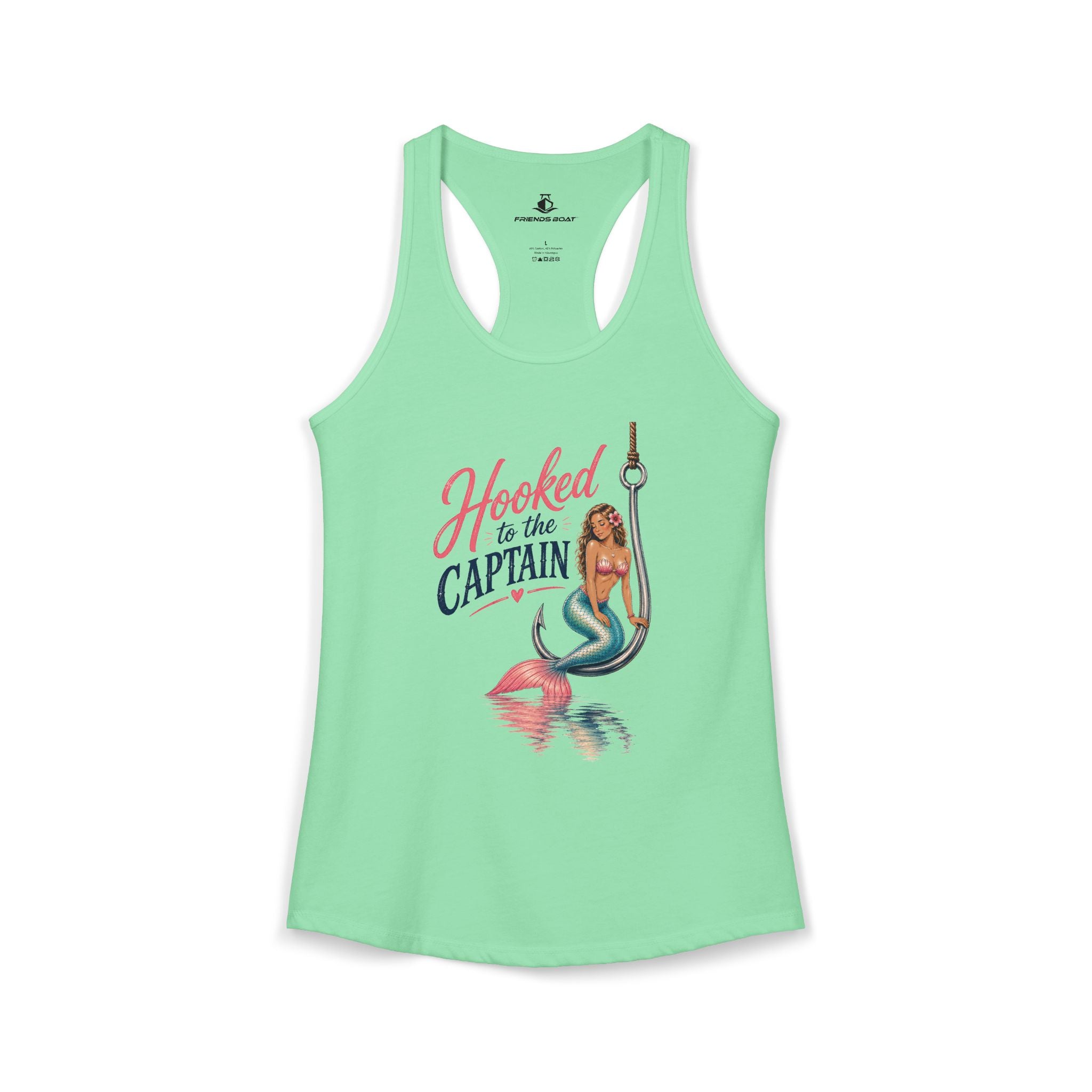 Hooked to the Captain: Racerback Tank