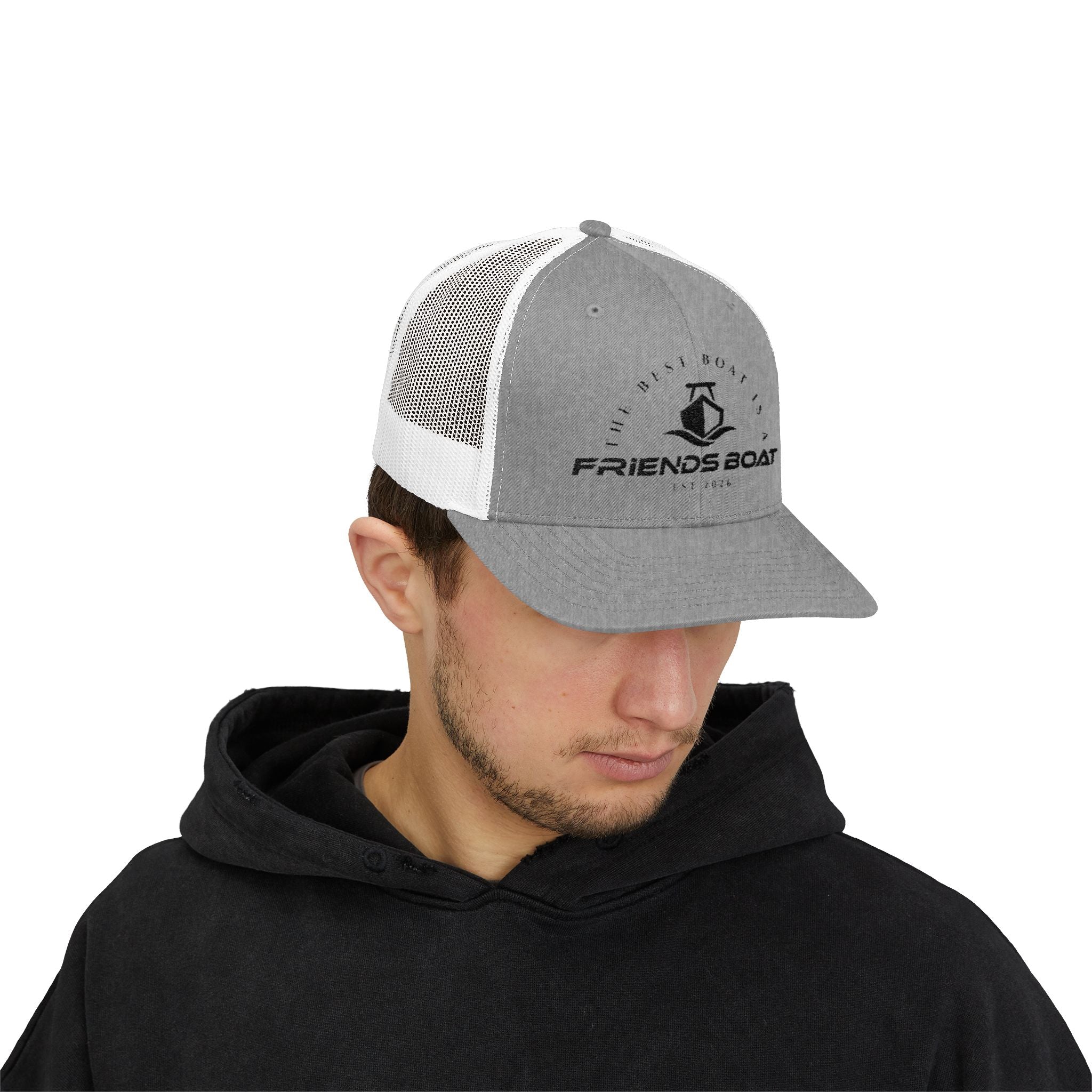 Trucker Cap: The Best Boat is a...