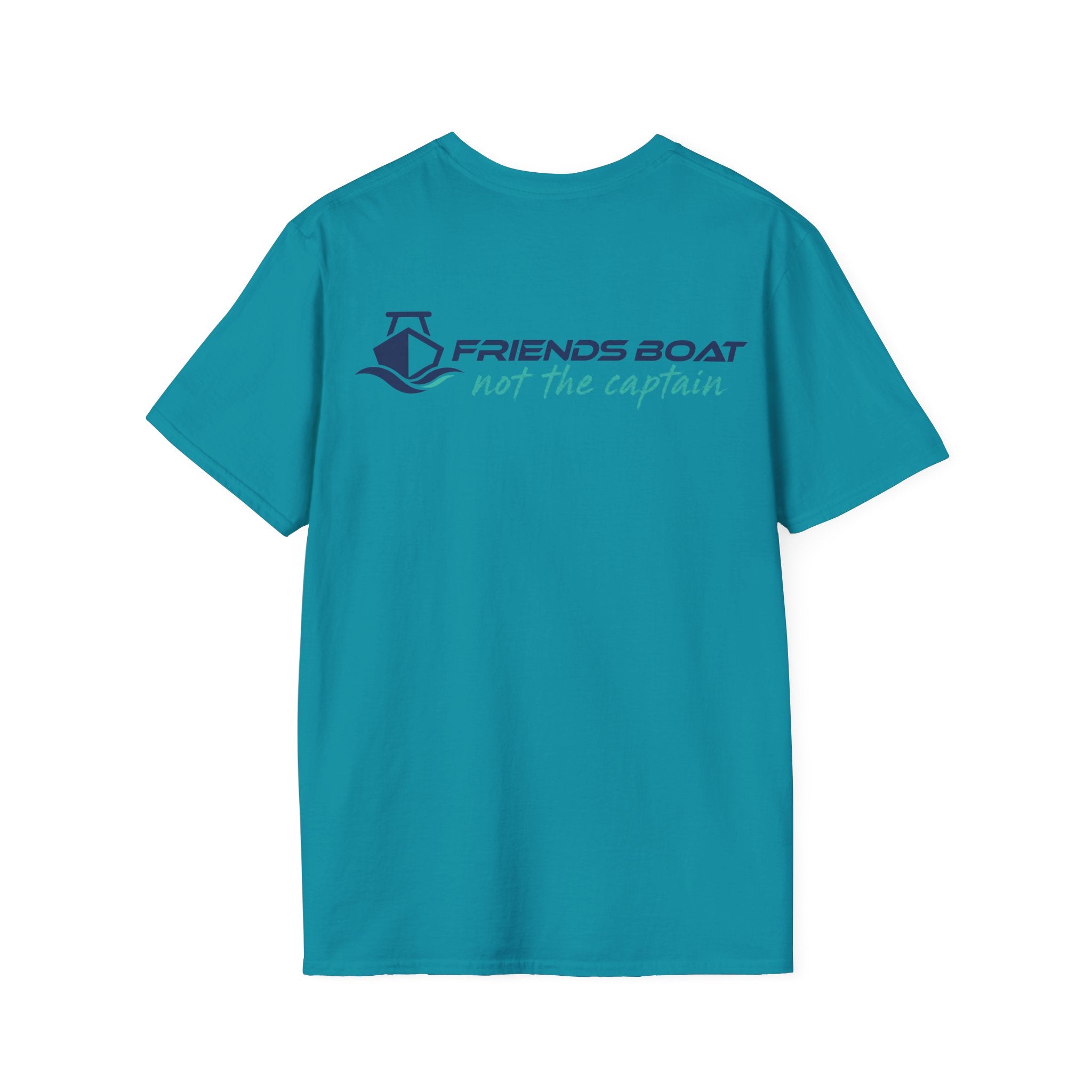 Friends Boat - not the captain - logo T-Shirt